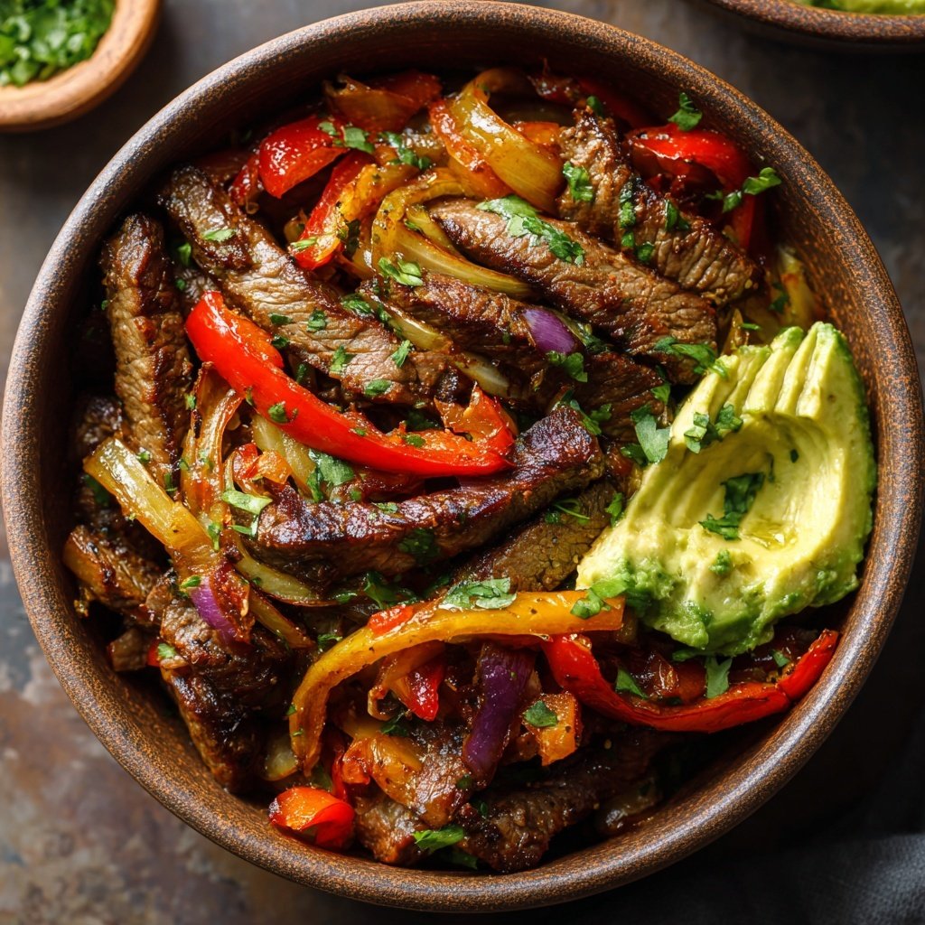 Grilled Steak Fajita Bowls