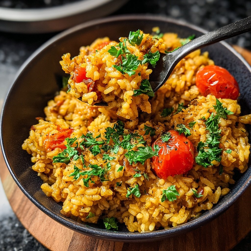 Mediterranean Lentil Rice