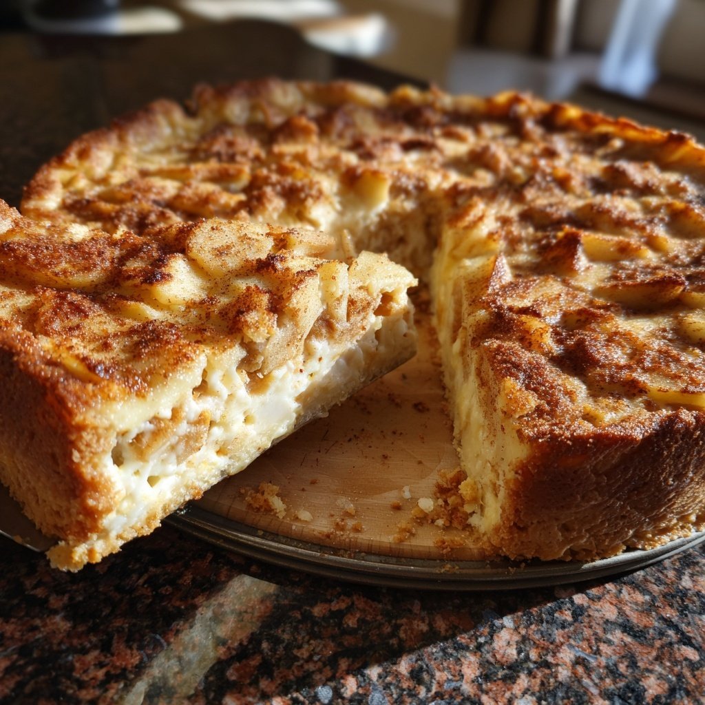 Cinnamon Apple Yogurt Bake