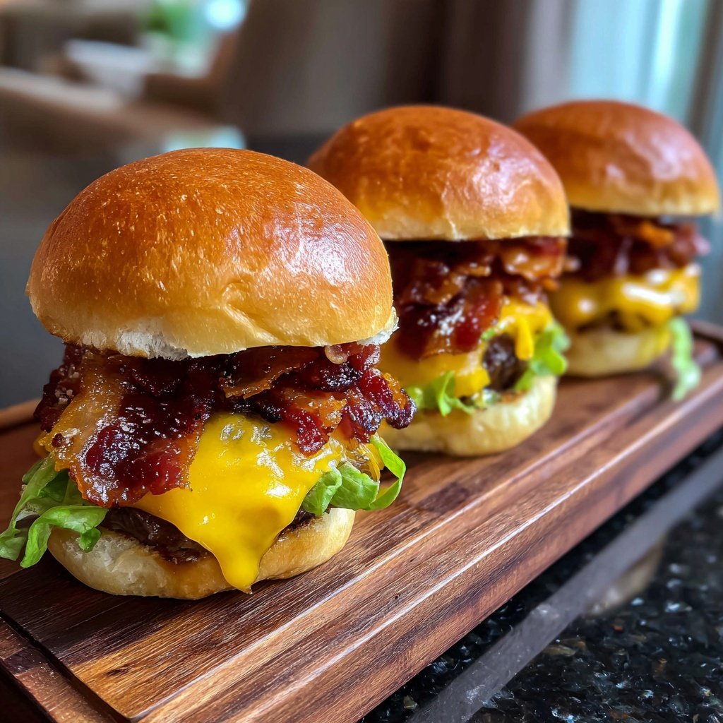 Mini Sliders for Date Night