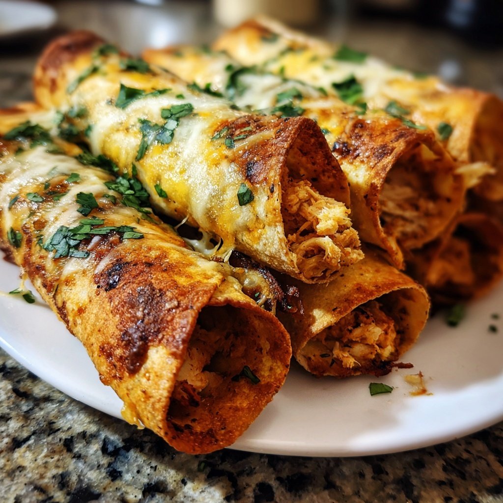 Super Bowl Party Food Baked Taquitos