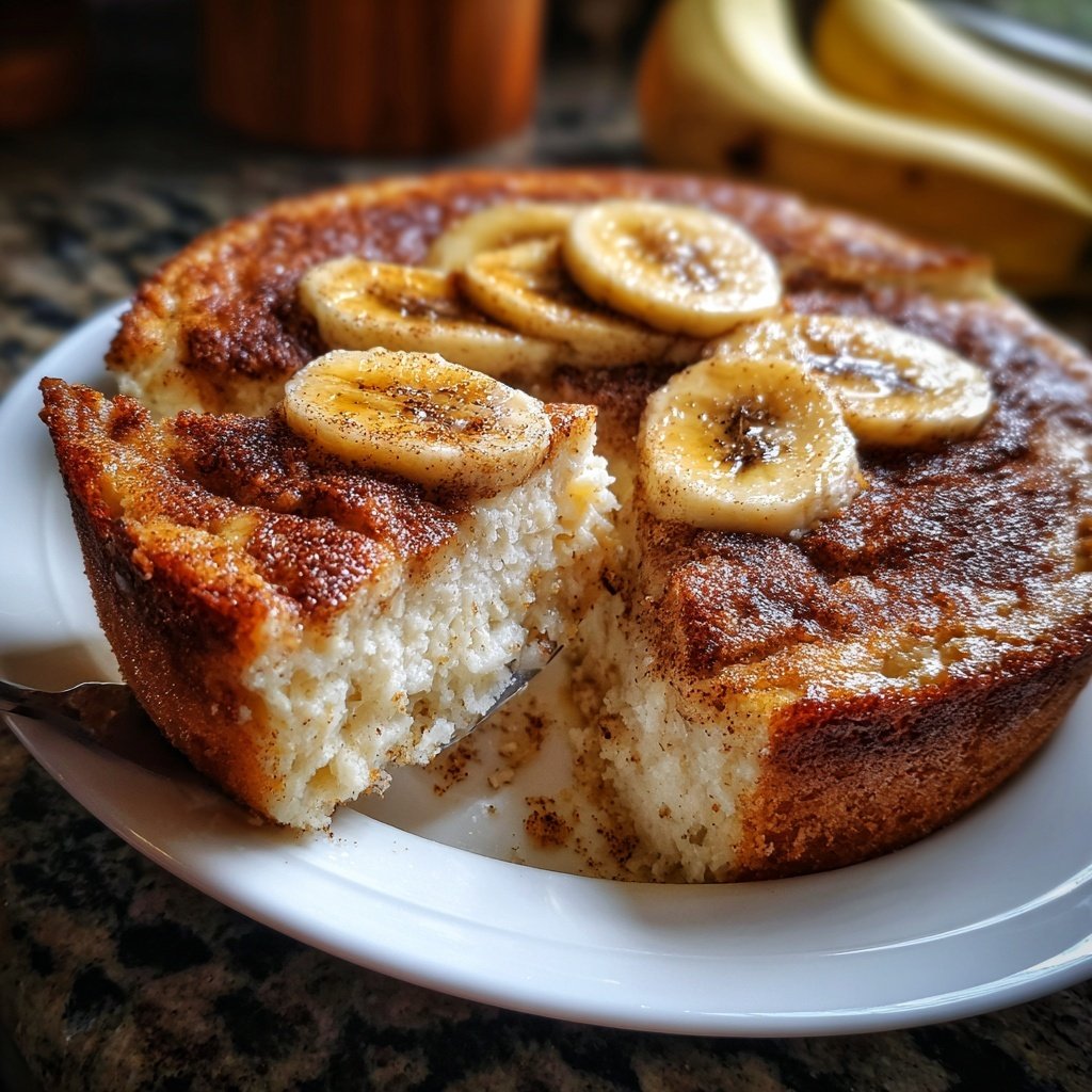 Cinnamon Banana Yogurt Bake
