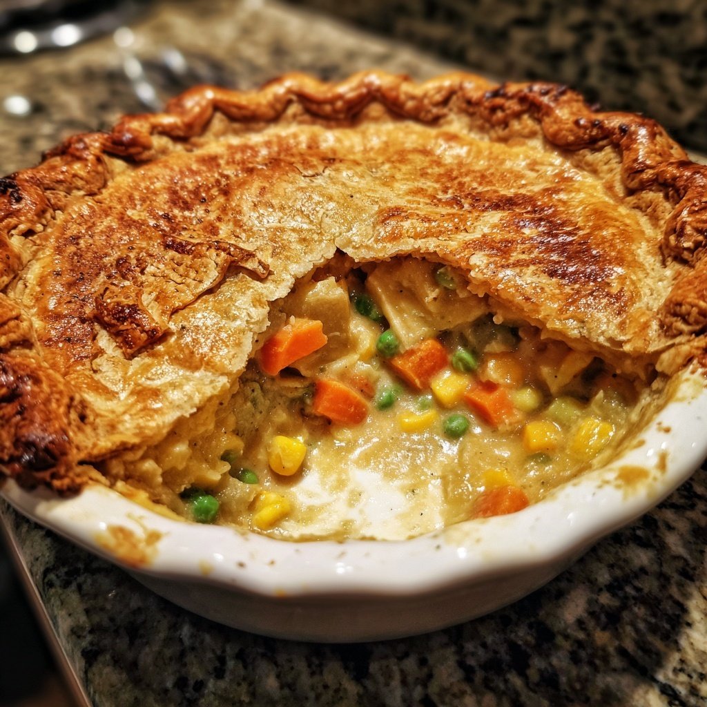 Sunday Creamy Vegetable Pot Pie