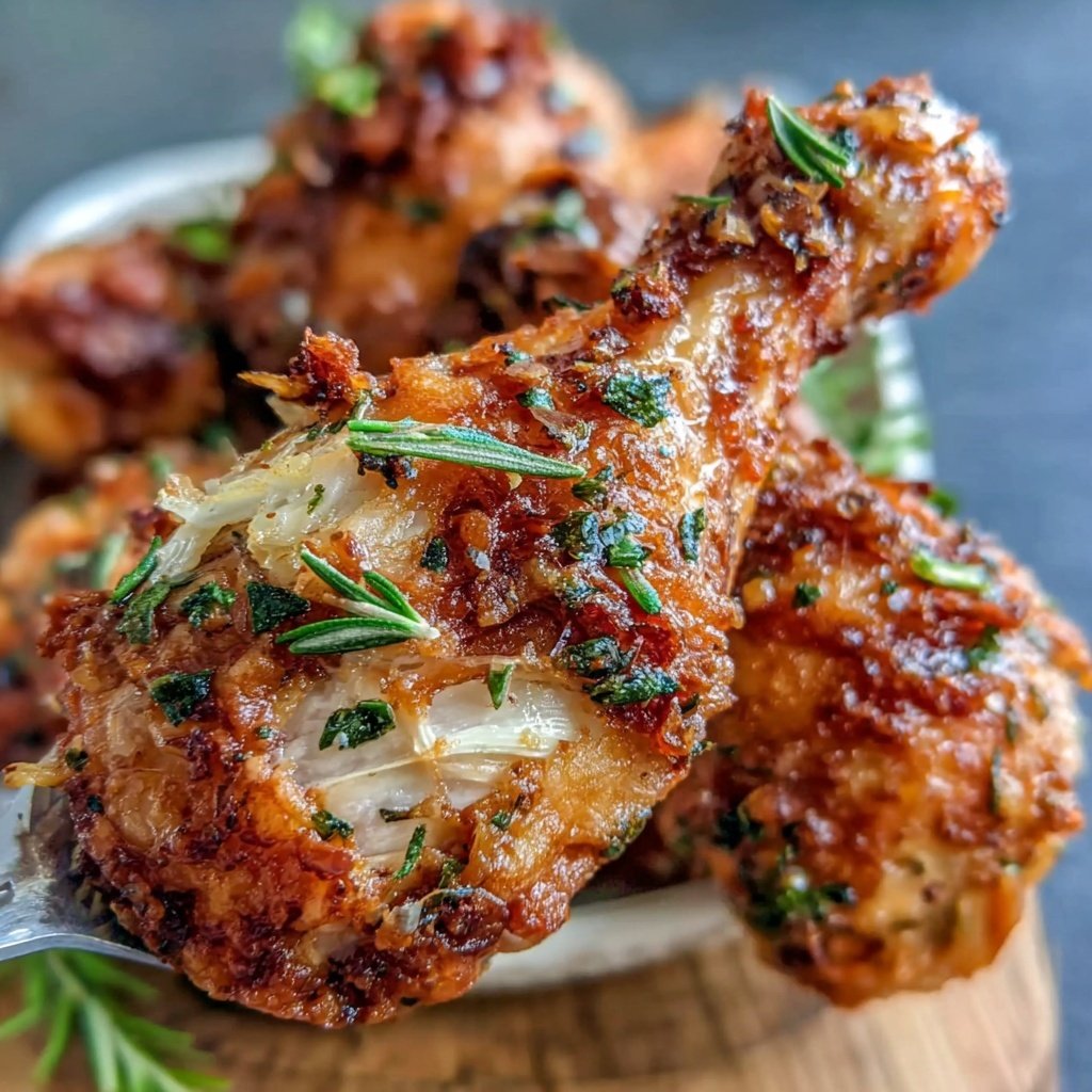 Crispy Oven Baked Chicken Drumsticks