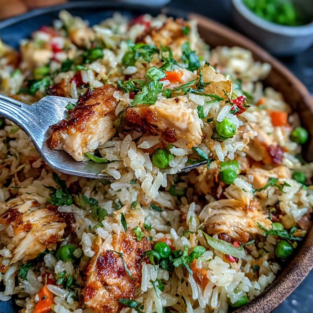 Rotisserie Chicken Fried Rice