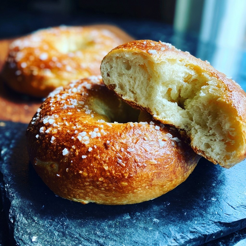 Two Ingredient Yogurt Bagels