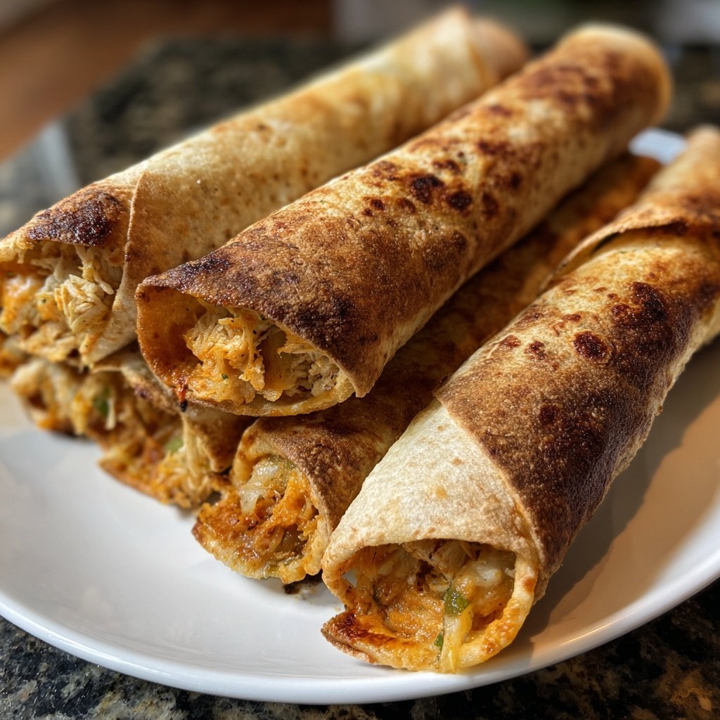 Super Bowl Party Food Baked Taquitos