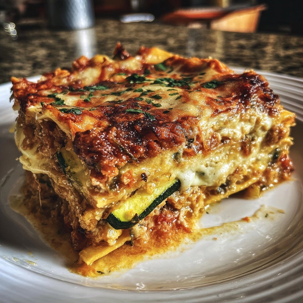 Sunday Baked Vegetable Lasagna