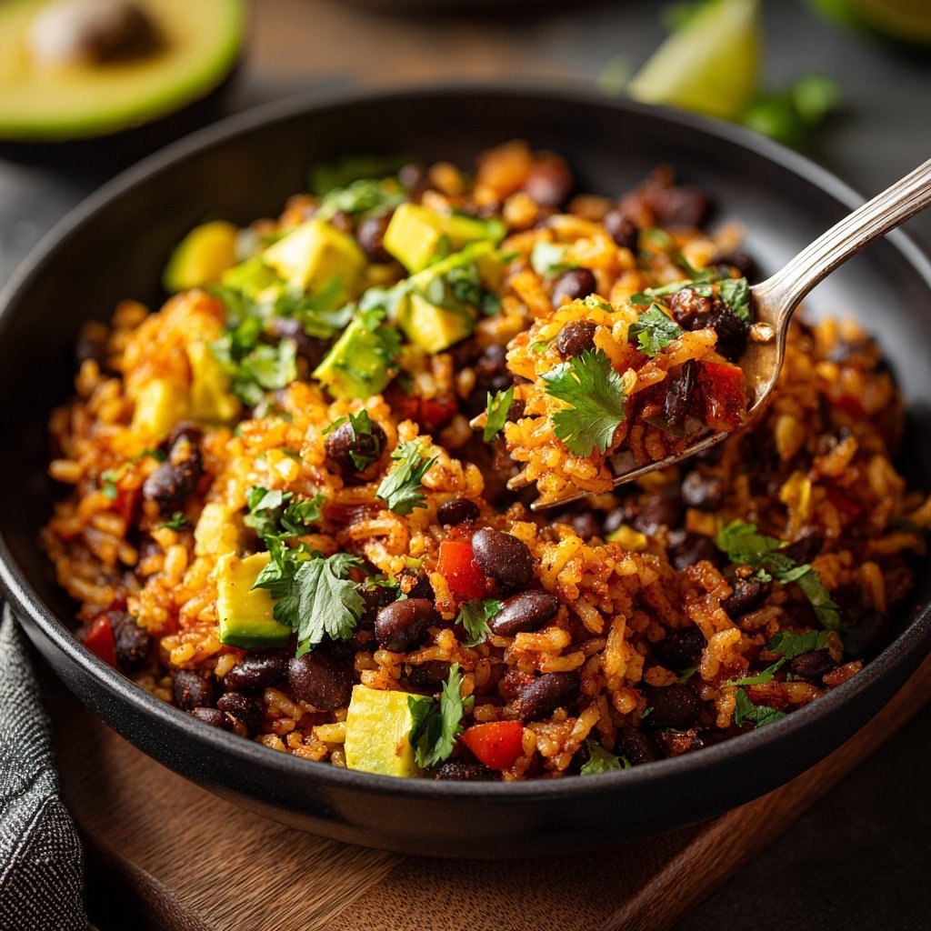 Jamaican Black Bean Rice Bowl