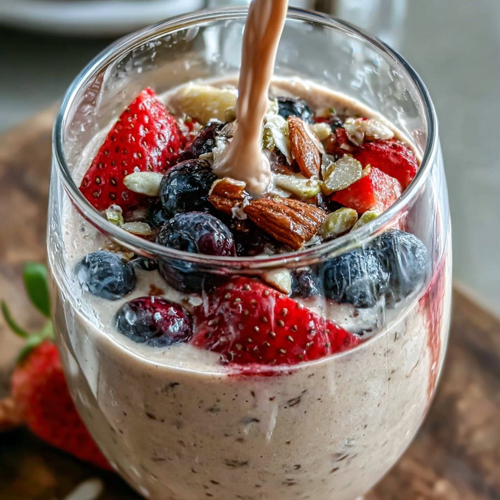Berry Banana Breakfast Smoothie