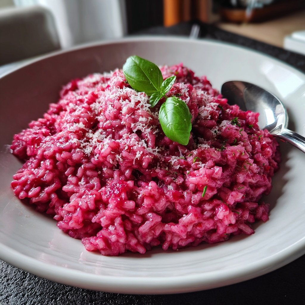 Romantic Beetroot Risotto